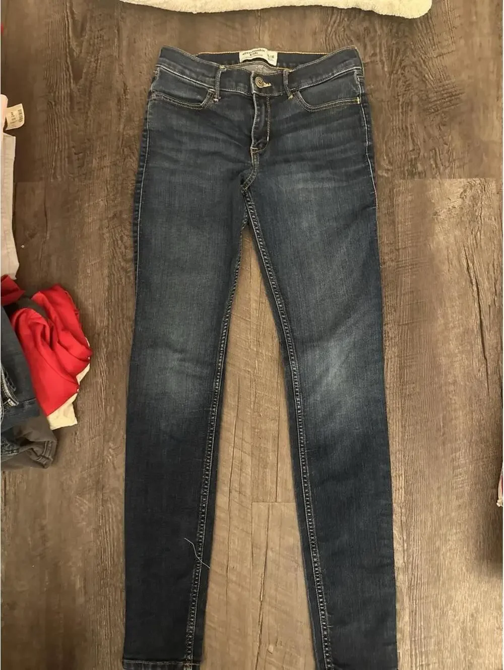 Abercrombie Kids Kid's Navy and Blue Jeans